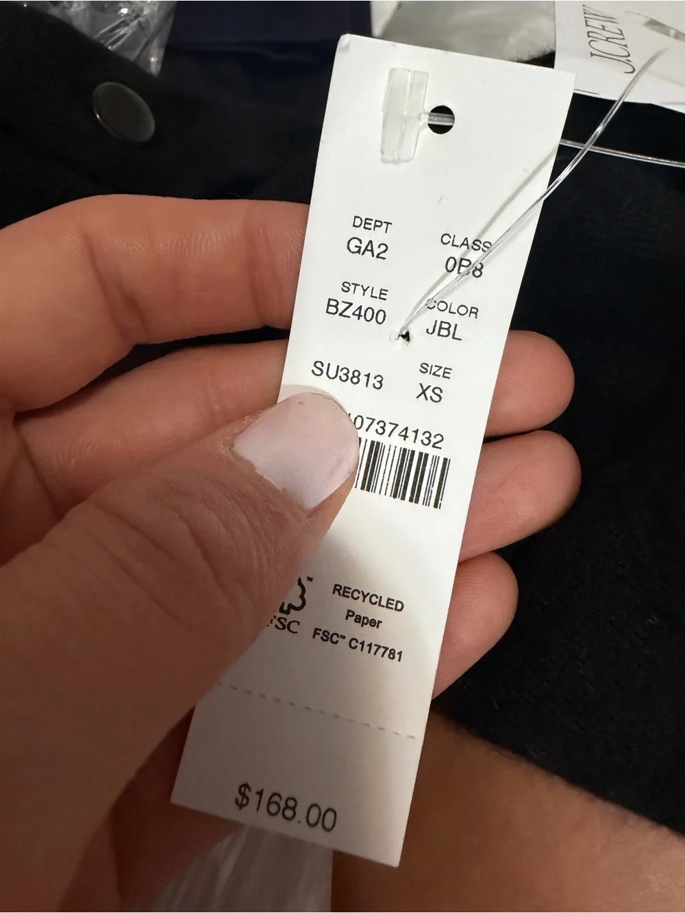J crew Featherweight cashmere shrunken cardigan sweater
